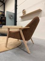 Nieuw Harvink Blazoen fauteuil Oregon stof Design stoel Hout, Harvink, Nieuw, Ophalen of Verzenden, Hout