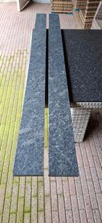 Vensterbank Graniet Steel Grey (grijs, gezoet), Doe-het-zelf en Verbouw, Plinten en Afwerking, Ophalen, Hardsteen, Vensterbanken