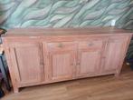 Dressoir hout, Ophalen, Zo goed als nieuw, 200 cm of meer, Met deur(en)
