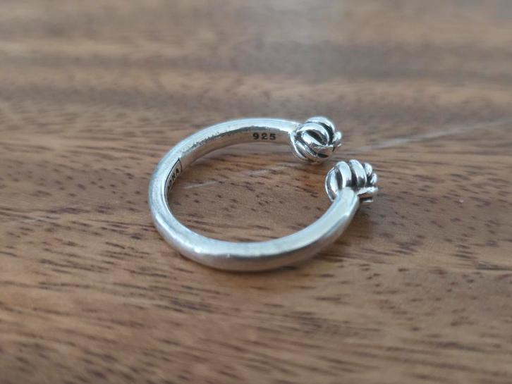 Buddha to Buddha Ring - Maat 17, Sieraden, Tassen en Uiterlijk, Ringen, Zo goed als nieuw, Dame of Heer, 17 tot 18, Zilver, Zilver