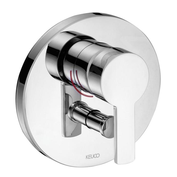 Keuko Plan blue - Inbouwkraan, voor 2 functies, chroom, Huis en Inrichting, Badkamer | Badtextiel en Accessoires, Nieuw, Overige typen