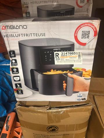 Ambiano heteluchtfriteuse beschikbaar voor biedingen
