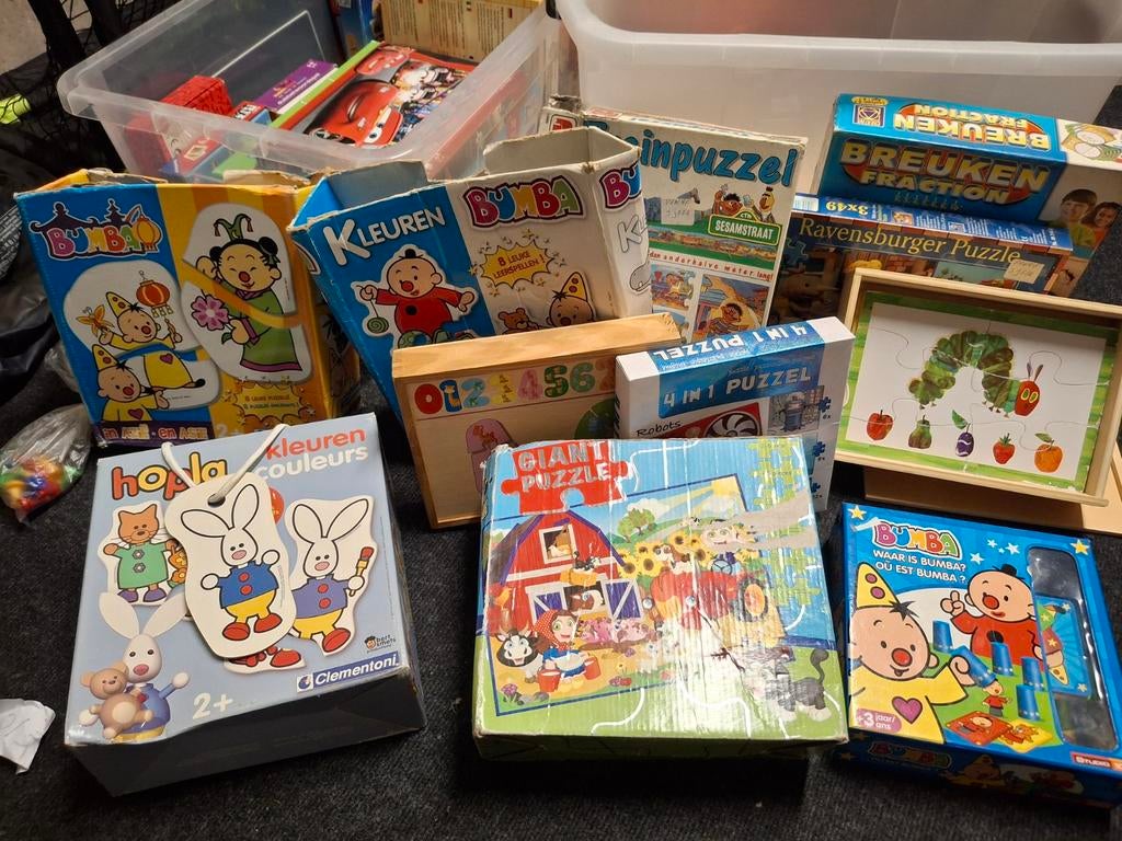 Speelgoed pakket - Puzzels, Spelletjes, Kinderen en Baby's, Ophalen of Verzenden, Meer dan 50 stukjes, Gebruikt