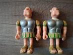 2 vintage Asterix en Obelix Romeinen figuren, Verzamelen, Ophalen of Verzenden, Gebruikt