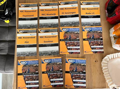 Programmaboekjes RBC Roosendaal eredivisie 2002 tm 2005, Verzamelen, Sportartikelen en Voetbal, Gebruikt, Boek of Tijdschrift