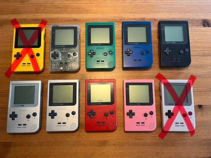 Nintendo Gameboy Pocket - Veel keuze!, Spelcomputers en Games, Spelcomputers | Nintendo Game Boy, Gebruikt, Game Boy Pocket, Ophalen of Verzenden