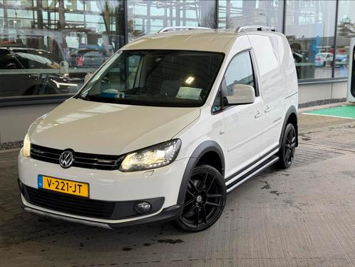 Volkswagen Cross Caddy 2.0 D 103KW 2013 4Motion 2x schuifdeu, Auto's, Bestelauto's, Particulier, 4x4, ABS, Achteruitrijcamera