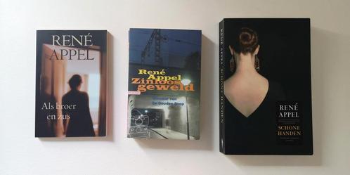 3x René Appel - Schone handen, zinloos geweld en.., Boeken, Thrillers, Zo goed als nieuw, Nederland, Ophalen of Verzenden