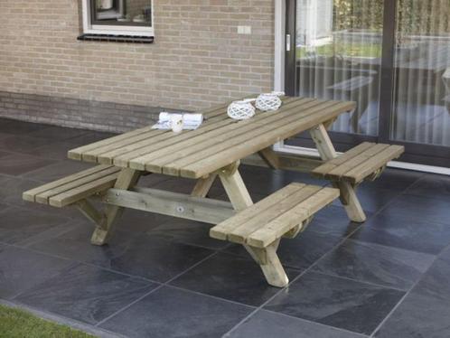 Picknickbank picknicktafel tuintafel picknick set rond 4-kan, Tuin en Terras, Tuinmeubel-accessoires, Nieuw, Ophalen of Verzenden