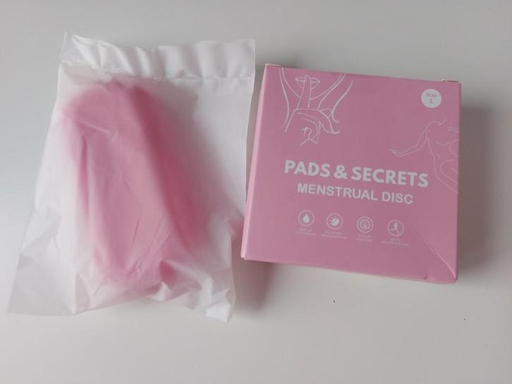 Menstruatiedisc maat L - Nieuw in verpakking, Sieraden, Tassen en Uiterlijk, Uiterlijk | Lichaamsverzorging, Nieuw, Overige typen