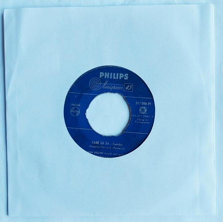 Thom Kelling - Cadé za za samba, Cd's en Dvd's, Vinyl Singles, Gebruikt, Single, Pop, 7 inch, Ophalen of Verzenden