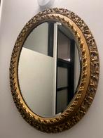 Spiegel goud facet geslepen, Antiek en Kunst, Antiek | Spiegels, Ophalen, Ovaal