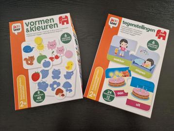 Jumbo ik leer tegenstellingen en ik leer kleuren en vormen beschikbaar voor biedingen
