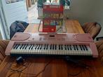 Keyboard met microfoon en muziekboek van Disney, Ophalen, Zo goed als nieuw, 61 toetsen, Overige merken