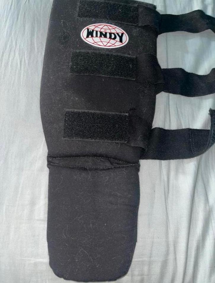 Windy Bokshandschoenen & Scheenbeschermers, Sport en Fitness, Vechtsporten en Zelfverdediging, Gebruikt, Overige, Vechtsportbescherming
