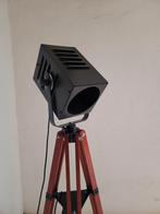 Vintage filmsetlamp, Huis en Inrichting, Lampen | Vloerlampen, Zo goed als nieuw, Ophalen