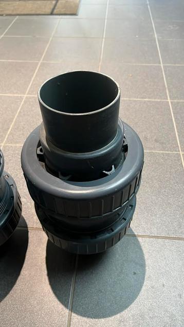 2 kogelkranen tp 110 mm beschikbaar voor biedingen