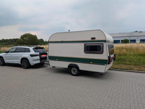 Caravan Elite Chateau 350 Touring 1984, Caravans en Kamperen, Caravans, Particulier, 500 - 750 kg, Chateau, Koelkast, Zonnepaneel