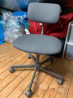 Ikea BLECKBERGET bureaustoel met rugleuning, Huis en Inrichting, Bureaustoelen, Ophalen, Zo goed als nieuw, Grijs, Bureaustoel