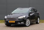 Ford Focus Wagon 1.5 Titanium Automaat Leder Navi SonyAudio, Auto's, Ford, 4 cilinders, 150 pk, Zwart, 690 kg