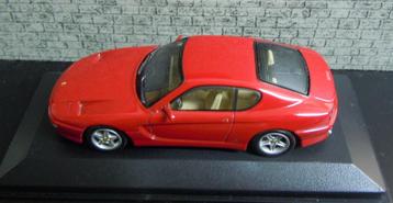 Ferrari 456.  Model van het merk minichamps. Model nieuw in 