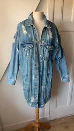 Zara destroyed lange spijkerjas mt M, Kleding | Dames, Jassen | Zomer, Maat 38/40 (M), Zara, Zo goed als nieuw, Verzenden
