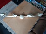 4 spots op rails €15, Ophalen, Gebruikt