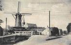 Loosduinen Nieuwe weg met Korenmolen "De Korenaer" Den Haag, Ophalen of Verzenden, Voor 1920, Gelopen, Zuid-Holland