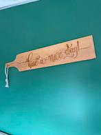 Decoratieve plank, broodplank, snijplank, Huis en Inrichting, Woonaccessoires | Overige, Ophalen, Zo goed als nieuw