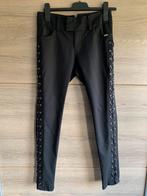 Luxe Josh v slimfit pantalon in zwart maat s., Zwart, Ophalen of Verzenden, Zo goed als nieuw, Maat 36 (S)