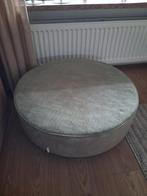 Zo goed als nieuwe poef, Rond, Zo goed als nieuw, 75 tot 100 cm, Stof