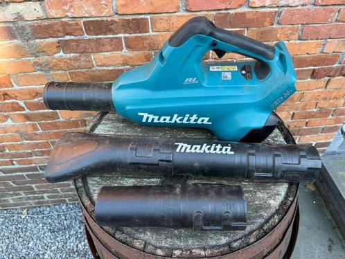 Makita DUB362Z – 2x18V Accu Bladblazer (Body Only), Tuin en Terras, Bladblazers, Gebruikt, Handgedragen, Accu, Ophalen of Verzenden