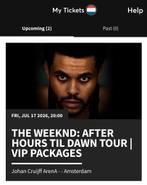 The Weeknd | 2x ☆GOLDEN CIRCLE VIP!☆| EarlyEntry & FreeMerch, Tickets en Kaartjes, Twee personen, Juli