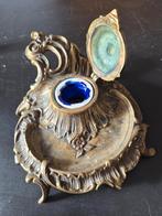 AFGEPRIJSD! Antieke Inktpot met Deksel, Ophalen of Verzenden