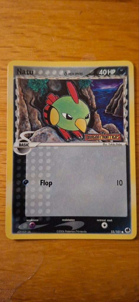Pokemon kaart  Natu, Ophalen of Verzenden