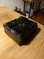 Arduin Sokkel Zwart 15x12x5cm *BEELDHOUWEN*, Ophalen of Verzenden, Zo goed als nieuw