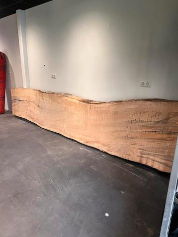Massief Houten Tafelblad - 466x96 beschikbaar voor biedingen