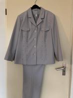 Broekpak, Kleding | Dames, Kostuum of Pak, Maat 46/48 (XL) of groter, Ophalen of Verzenden, Grijs
