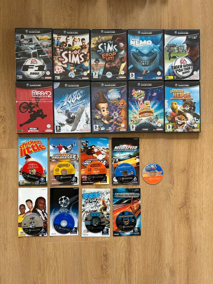 Diverse Gamecube games, Spelcomputers en Games, Games | Nintendo GameCube, Gebruikt, Overige genres, Eén computer, Ophalen of Verzenden