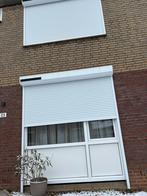 2 Witte rolluiken, Ophalen of Verzenden, Zo goed als nieuw, Elektrische bediening, Wit