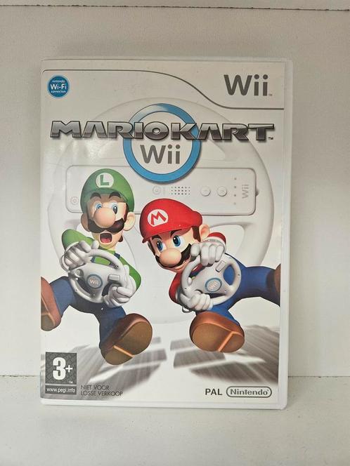Mario Kart Wii - Nintendo Wii, Spelcomputers en Games, Games | Nintendo Wii, Gebruikt, Racen en Vliegen, 3 spelers of meer, Vanaf 3 jaar
