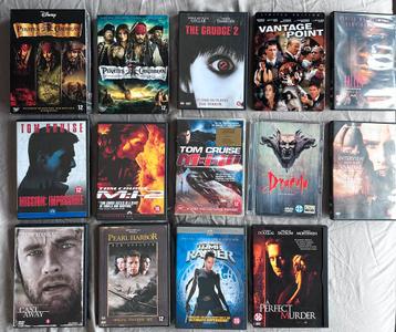 Actie, Avontuur & Thriller Collectie – 14 Films op DVD beschikbaar voor biedingen