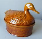 Grote okerbruine pate schaal-Eend, Ophalen of Verzenden