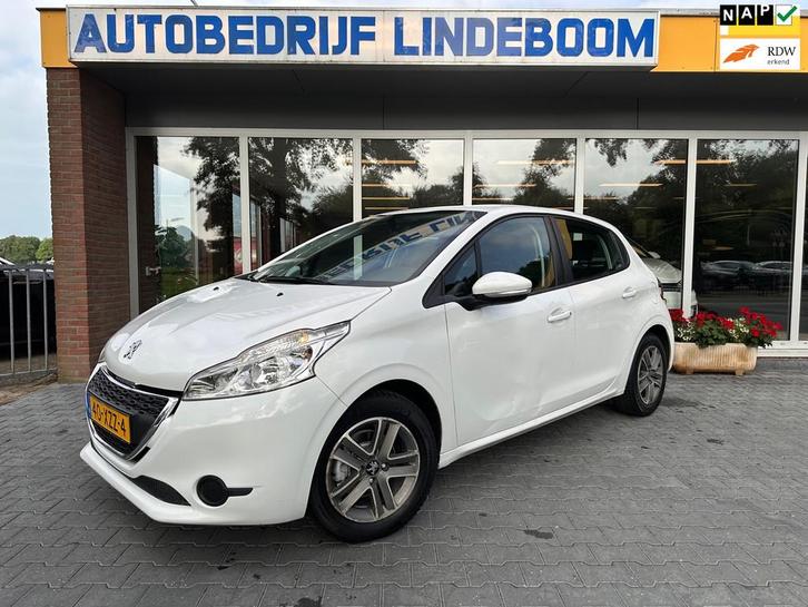Peugeot 208 1.4 VTi Active Airco, Auto diversen, Schadeauto's, Peugeot, Handgeschakeld, Benzine, Hatchback, Wit