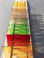 Figuurglasplaatjes Glas in lood/Tiffany, Ophalen, Zo goed als nieuw