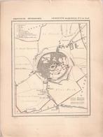 Gemeente Oldenzaal No. 2 de Stad, Kuyper kaartje. 1867, Antiek en Kunst, Kunst | Etsen en Gravures, Ophalen of Verzenden