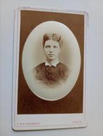 CDV Zwolle Vrouw, Gebruikt, Foto, Ophalen of Verzenden, Voor 1940