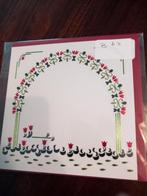 Oplegkaartje met DOTS, los op dubbele vierkante kaart, Hobby en Vrije tijd, Kaarten | Zelf maken, Ophalen of Verzenden, Zo goed als nieuw