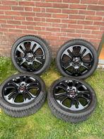 Complete set MINI winterbanden met originele JCW velgen, Ophalen, Gebruikt, Banden en Velgen, 17 inch