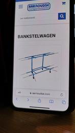 Meubelwagen of bankstelwagen verrijdbaar 9stuks, Doe-het-zelf en Verbouw, Transportwagens, 100 liter of meer, Ophalen, Gebruikt